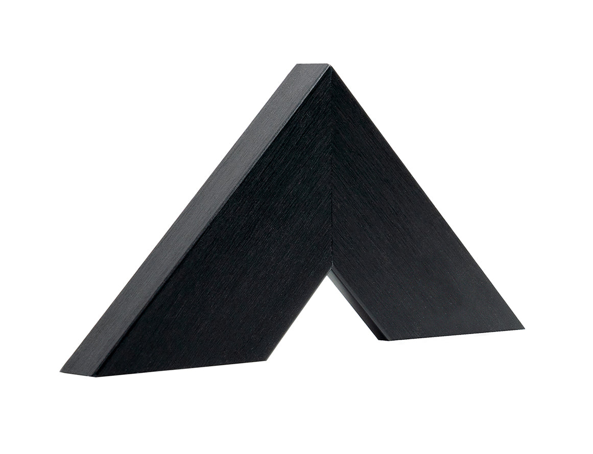3 Inch Flat Black Frame