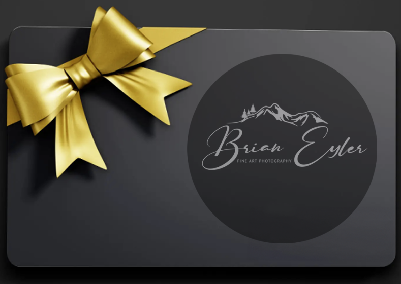 Brian Eyler Photography E-Gift Cards