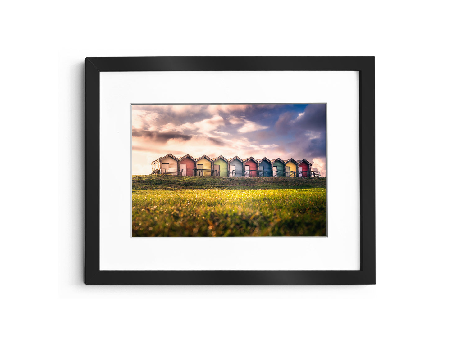 Blyth Huts From The Ground - England
