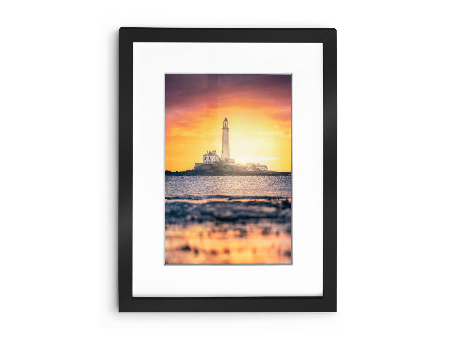 St Mary's Lighthouse Sunrise - England