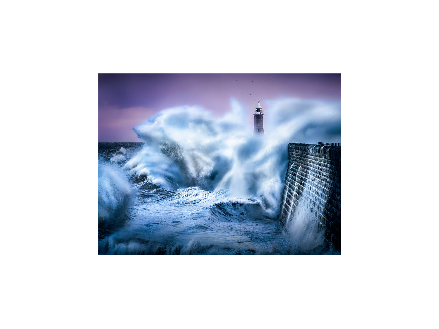 Tynemouth Lighthouse's "Fury"