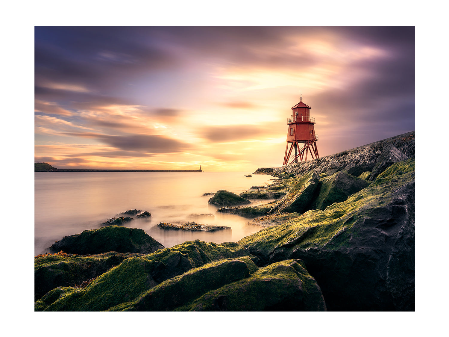 Herd Groyne Lighthouse - England