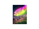 Dunstanburgh castle's aurora
