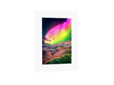Dunstanburgh castle's aurora