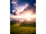 Blyth Huts Sunrise - England