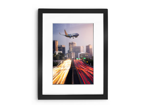 Plane in Rush Hour Dual Shot - San Diego