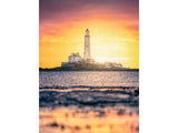 St Mary's Lighthouse Sunrise - England