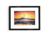 St Mary's Lighthouse Sunrise - England