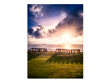 Blyth Huts Sunrise - England