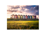 Blyth Huts From The Ground - England