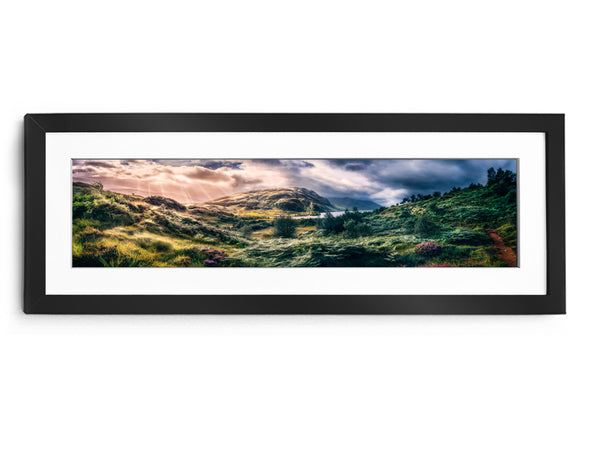 Loch Sheil, Scotland - Panoramic Shot