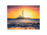 St Mary's Lighthouse Sunrise - England