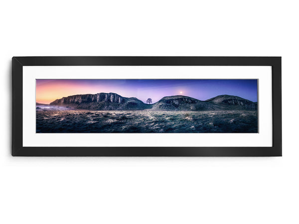 Sycamore Gap Sun and Moon